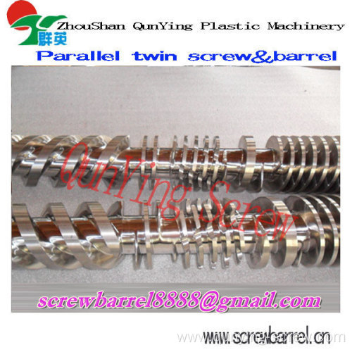 Bimetallic Twin Screw Barrel For Conical Twin Screw Barrel Double Extruder Machine 